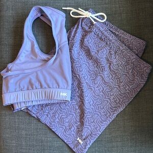 Humankind Swim Trunks and Swim Top - Purple